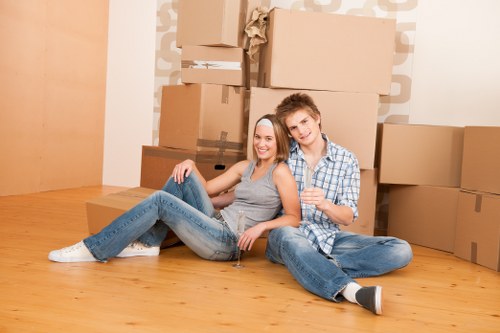 Van loading service for local moves in Eltham