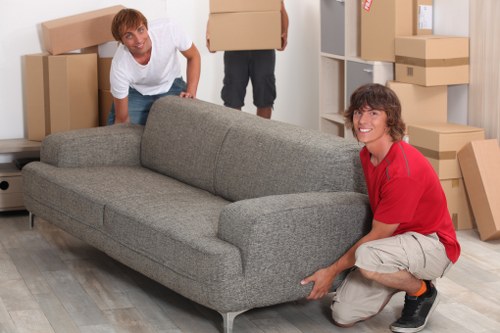 Local removal van ready for a house move in Eltham